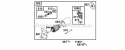 Electric Starter Diagram and Parts List for 135202-0253-01  Briggs and Stratton Engine